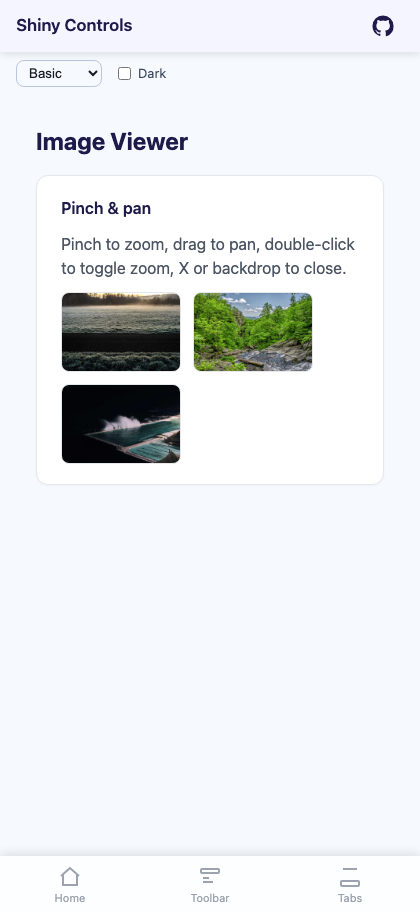 Thumbnail grid on Blazor